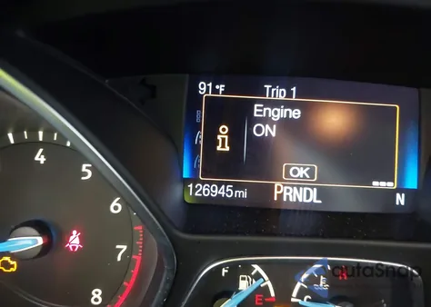 2015 Ford Focus Se из США, поврежденный, VIN 1FADP3K26FL275964